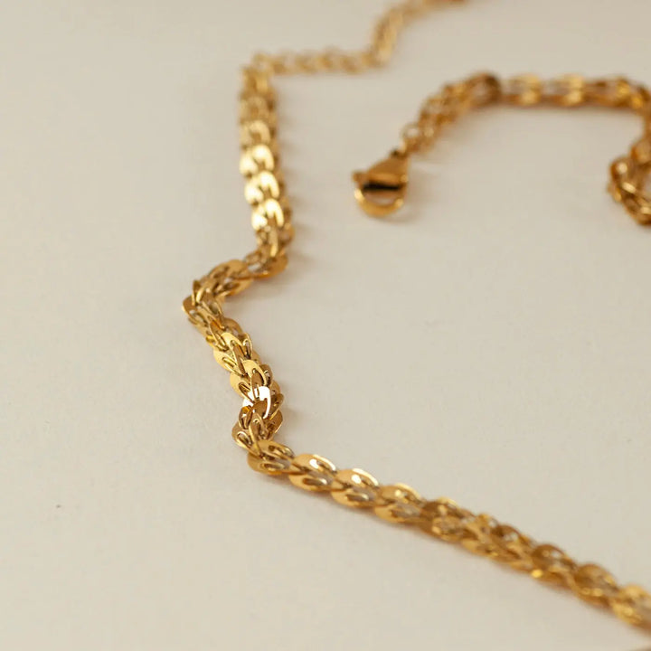 Celine - Bismarck Inspired Chain Vintage Neklace Stainless Steel