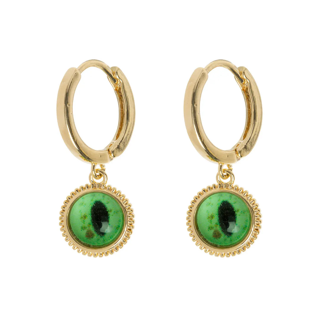 Kiia - Animal Eye Hoop Earrings Timi of Sweden