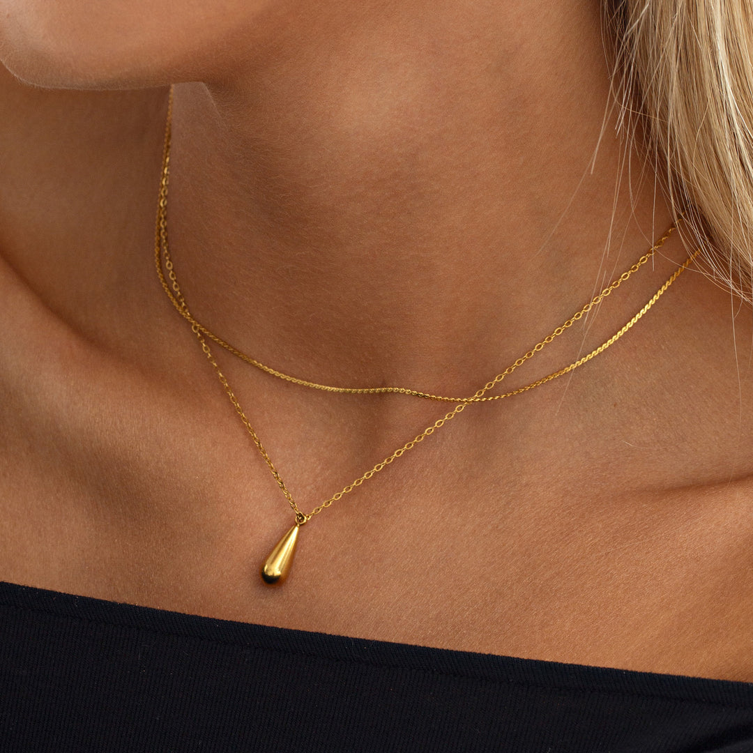 Rani - Delicate minimalistische ketting van roestvrij staal