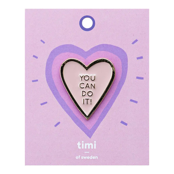 Enamel Pin You can Do It