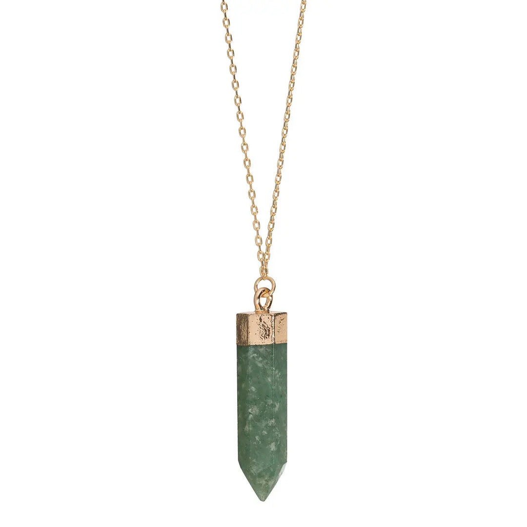 Green Gemstone Necklace