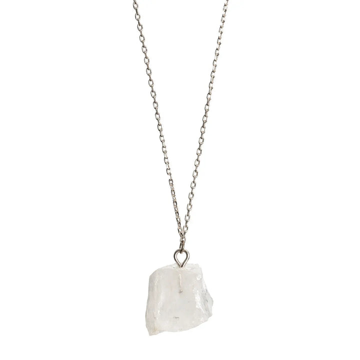 Precious stone Necklace, Silver