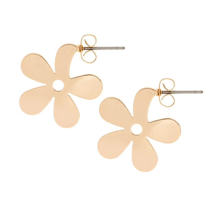 Melina - Flower Stud Earrings