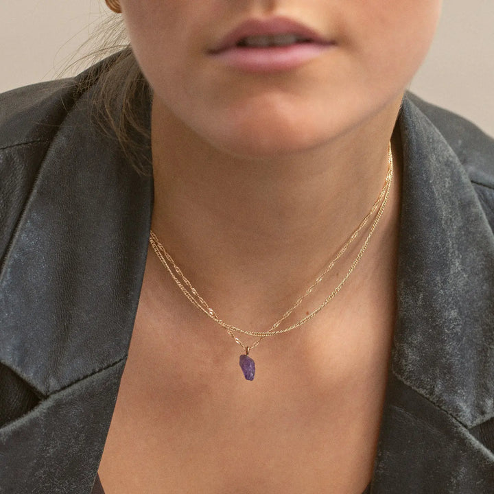 Stay Cool Amethyst Necklace