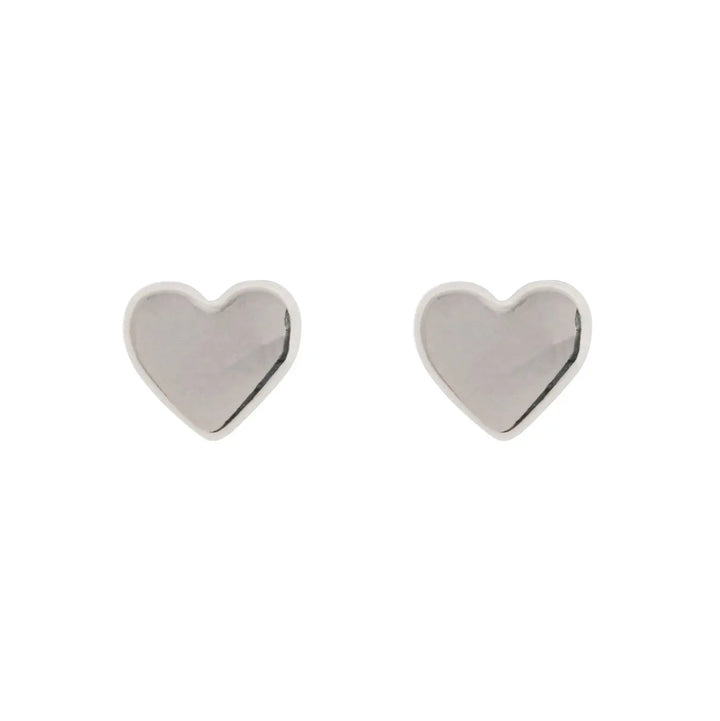 Sophia - Heart Stud Earring Stainless Steel